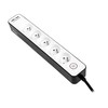 TRACER TRALIS46254 Maitinimo juosta Zebra mobiliesiems paruošta 1,5 m 5 lizdai + 2x USB 2.1A