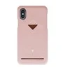 Dėklas VixFox kortelės lizdo nugarėlė, skirta iPhone XSMAX, rožinė