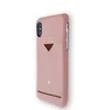 Dėklas VixFox kortelės lizdo nugarėlė, skirta iPhone XSMAX, rožinė
