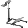 White shark Baltas Shark Baltas Shark CONQUEROR-2 Foldable Racing Steering Wheel Stand With Gear Shifter Mount