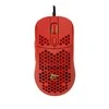 Itin lengva žaidimų pelė White Shark Galahad Red, 72g