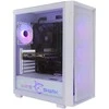 White Shark Baltas Shark GCC-2401 Warhead-3 Baltas 4 ventiliatoriai 12cm RGB