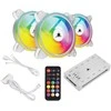 White Shark Baltas Shark Baltas Shark NEBULA-2, ARGB fan kit, Baltas (GCF-S028-004)