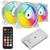 White Shark Baltas Shark Baltas Shark NEBULA-2, ARGB fan kit, Baltas (GCF-S028-004)