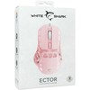 Pelė White Shark Baltas Shark Baltas Shark GM-5016 Ector Rožinė