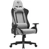White shark Baltas Shark Baltas Shark IMOLA Gaming Chair Juodas/Pilkas