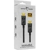 White Shark „Baltas Shark Baltas Shark MAMBA“ DP-DP kabelis M/M 2m 4K@60Hz