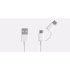 „Mi 2-in-1“ USB laidas („Micro USB“ iki C tipo) „Xiaomi USB-A“, C tipas
