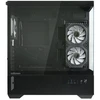 Zalman CHRONIX V2, ATX Mid Tower PC Case, 3 x 120mm ARGB Fans, Juodas