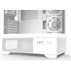 Zalman CHRONIX V2, ATX Mid Tower PC Case, 3 x 120mm ARGB Fans, Baltas
