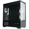 Zalman CHRONIX V2, ATX Mid Tower PC Case, 3 x 120mm ARGB Fans, Juodas