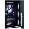 Zalman D40F, ATX Mid Tower PC Case, 7 x 120mm FRGB Fans, Juodas