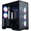 Zalman D50, ATX Mid Tower PC Case, 3 x 120mm Fans, Juodas