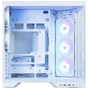 Zalman D50, ATX Mid Tower PC Case, 3 x 120mm Fans, Baltas