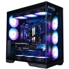 Zalman D50, ATX Mid Tower PC Case, 3 x 120mm Fans, Juodas