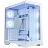Zalman D50, ATX Mid Tower PC Case, 3 x 120mm Fans, Baltas