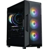Zalman i3 NEO V2 Juodas kompiuterio korpusas Mid Tower juodos spalvos, Midi Tower, PC, juoda, ATX, Mini-ITX, micro ATX, plienas, grūdintas stiklas, akrilnitrilo butadieno stirenas (ABS), 16 cm