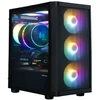 Zalman M4 SE, mATX Mini Tower PC Case, 6 x 120mm FRGB Fans, Juodas