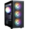 Zalman M4 SE, mATX Mini Tower PC Case, 6 x 120mm FRGB Fans, Juodas