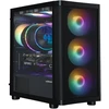 Zalman M4 SE, mATX Mini Tower PC Case, 6 x 120mm FRGB Fans, Juodas