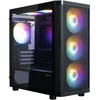 Zalman M4 SE, mATX Mini Tower PC Case, 6 x 120mm FRGB Fans, Juodas