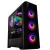 Zalman N5 TF ATX, RGB ventiliatorius x4, T/G