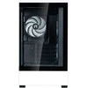 Zalman P30 PC-case, Mini-Tower, mATX, Tempered Glass - juodas baltas