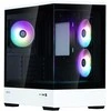 Zalman P30 PC-case, Mini-Tower, mATX, Tempered Glass - juodas baltas