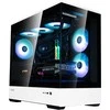 Zalman P30 PC-case, Mini-Tower, mATX, Tempered Glass - juodas baltas