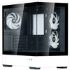 Zalman P30 PC-case, Mini-Tower, mATX, Tempered Glass - juodas baltas
