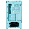 Zalman P30 V2, mATX Mini Tower PC Case, 3 x 120mm ARGB Fans, Mint