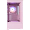 Zalman P30 V2, mATX Mini Tower PC Case, 3 x 120mm ARGB Fans, Rožinė