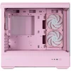Zalman P30 V2, mATX Mini Tower PC Case, 3 x 120mm ARGB Fans, Rožinė