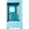 Zalman P30 V2 mATX mini bokšto kompiuterio korpusas, mėtų spalvos
