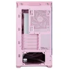 Zalman P30 V2, mATX Mini Tower PC Case, 3 x 120mm ARGB Fans, Rožinė