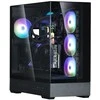 Kompiuterio korpusas Zalman P40 Prism, Mid-Tower, Juodas