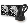 Vandens aušinimas Zalman Zalman RESERATOR5 Z24 ARGB Juodas kompiuterio aušinimo sistema Procesorius viskas viename skysčio aušintuvas 12 cm juodas