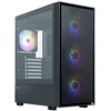 Zalman S6, ATX Mid Tower PC Case, 3 x 140mm FRGB Fans, 1 x 120mm FRGB Fans, Juodas