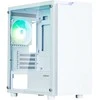 „Zalman T4 Plus Baltas Mini Tower“ korpusas, 120 mm ARGB ventiliatorius x1