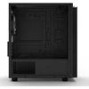 ZALMAN korpusas T4 PLUS, Mini Tower, mATX, 2xUSB 3.0, 1xUSB 2.0, 1x 120mm ARGB ventiliatorius, juodas