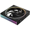 Zalman ZM-DF120 120mm Daisy Chain Fan, PWM, 2300RPM, Juodas