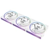 Zalman ZM-DF120R A3, 120mm Daisy Chain Fan, Reverse, 3Pack, Baltas