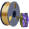 Sunlu PLA+ Silk Tri-Color Filament (Juodas, Gold, and Violetinė)