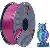 Sunlu PLA+ Silk Tri-Color Filament (mėlynas-žalias-violetinė)