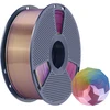 Sunlu PLA+ Silk Forth-Color Filament (mėlynas-violetinė-red-auksinis)
