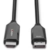 Adapterio Kabelis - LINDY Aktyvus DisplayPort į HDMI Adapterio Kabelis, 4K120Hz, 48Gbps, 4096x2160@120Hz, Juodas