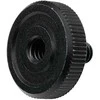 Caruba adapter screw 1/4"M 1/4"F with metal grip juodas