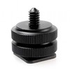 Adapteris - Caruba Hotshoe Adapteris 1/4" Screw Cold Shoe Mount 600g