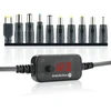 Adapteriai - „everActive AD-PD65“ universalus įtampos adapteris 5–20 V nuolatinė srovė, USB-C PD, 10 kištukų