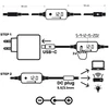 Adapteriai - „everActive AD-PD65“ universalus įtampos adapteris 5–20 V nuolatinė srovė, USB-C PD, 10 kištukų